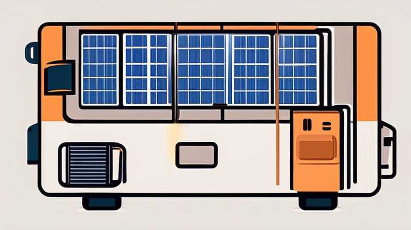 How long can the solar power supply of RV last?