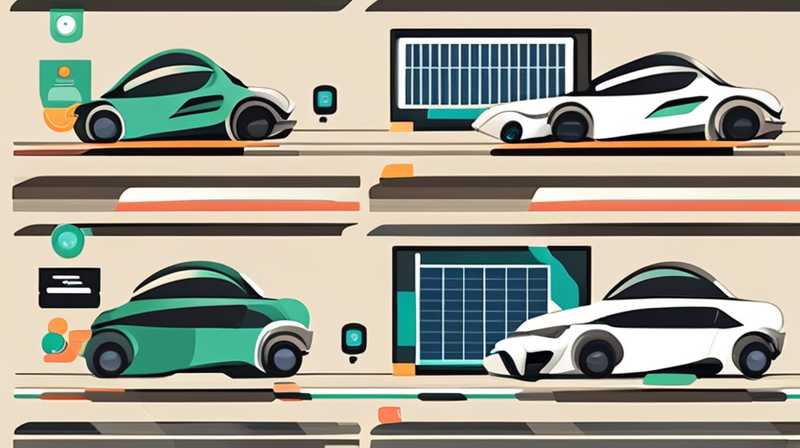 How many solar panels can a B-type car be equipped with