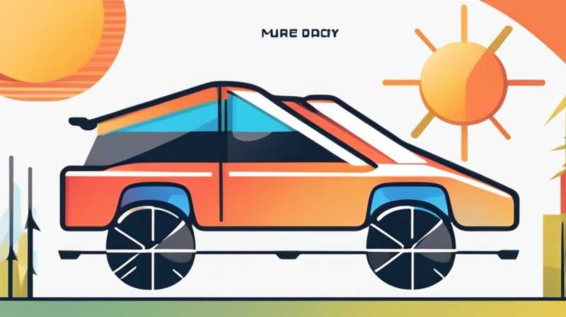 What are the solar panels for electric cars?