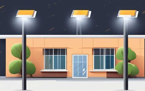 How to install wall solar street light