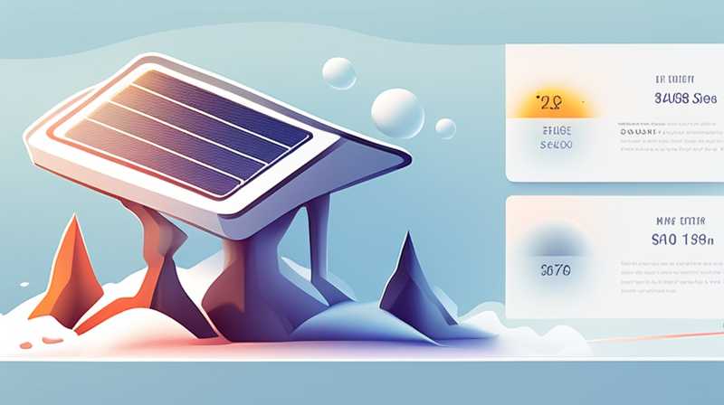 How much solar radiation does it get in winter?