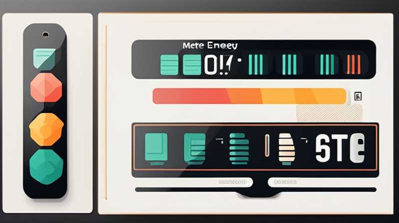 What is the reset of solar energy meter?