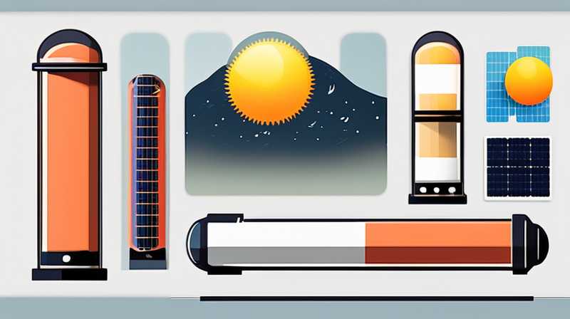 What should I replace if the solar tube explodes?