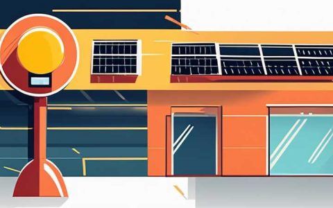What is a solar surveillance floodlight
