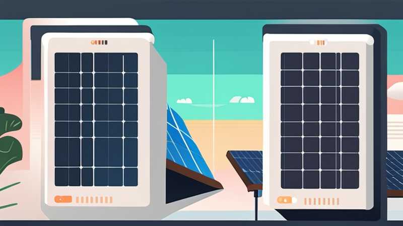 How to charge solar panels in large quantities