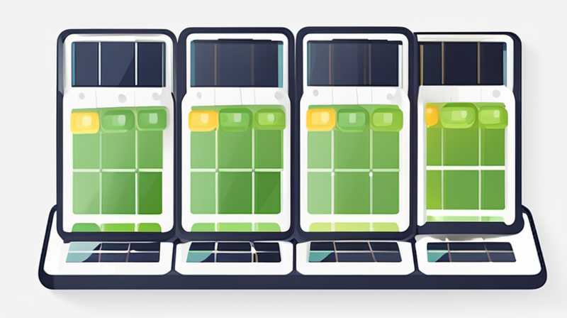 How many monocrystalline solar panels are there?