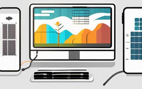 What is the voltage displayed by solar panel?