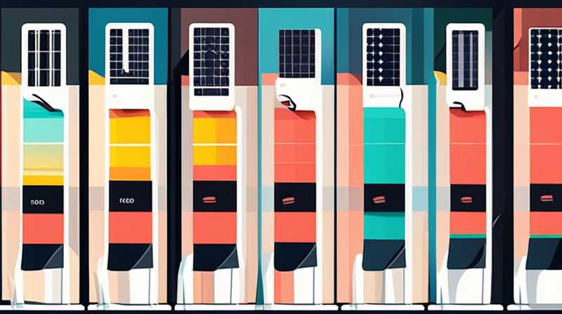 How many volts is the solar street light system