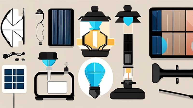 How to disassemble an old solar light