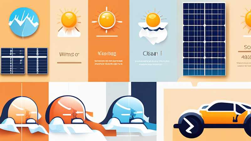 How to clean solar powered winter