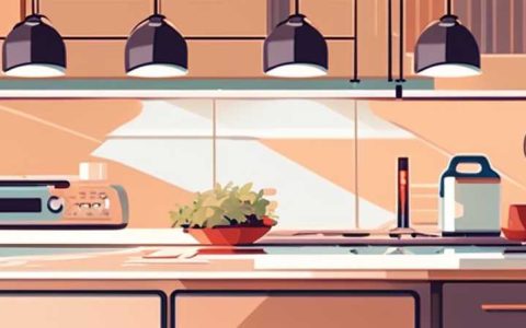 How to hang solar lights in the kitchen