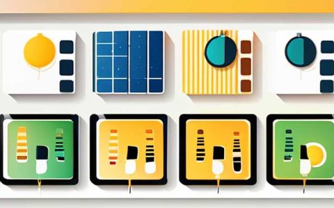 What is the pattern of solar colored lights?