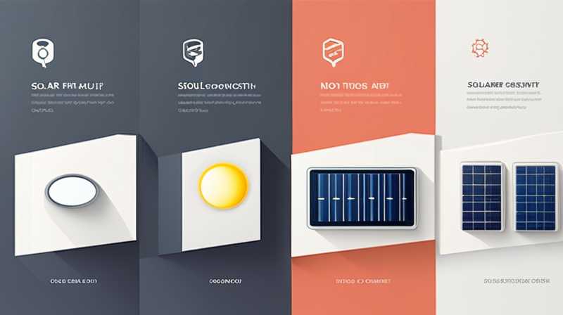 How to connect solar cells to ordinary lights