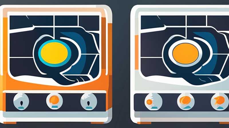 How to close the two valves of solar energy