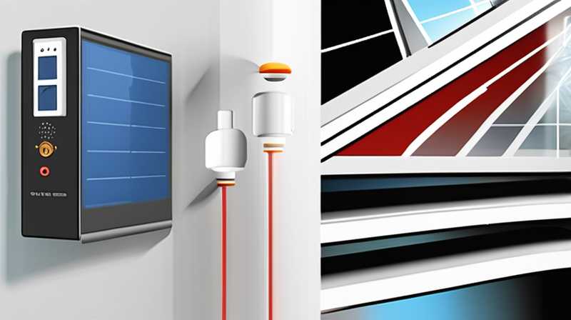 How to connect solar tube to wall-mounted boiler