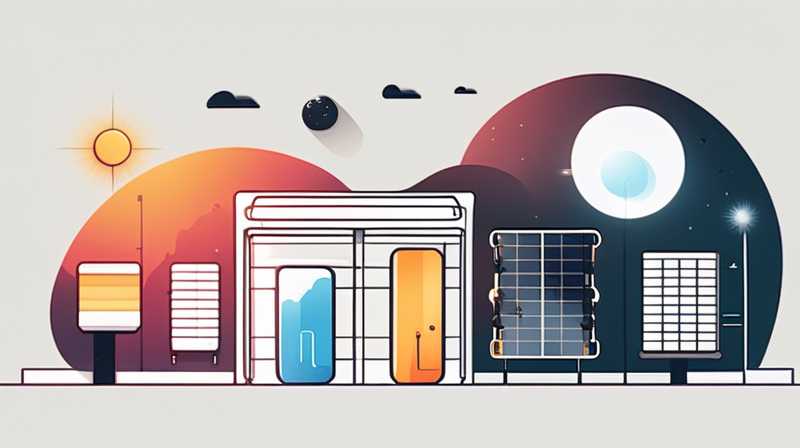 How many watts is good for solar lighting?