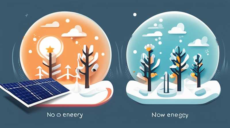 How to turn on solar energy in winter