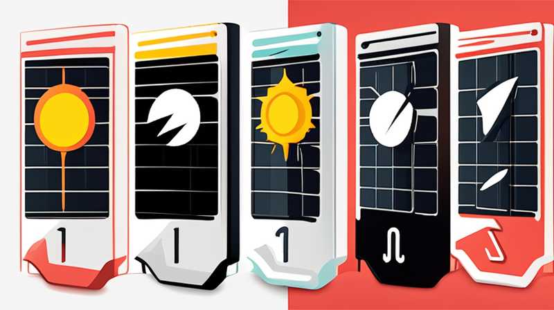 How many watts is five volts of solar energy?