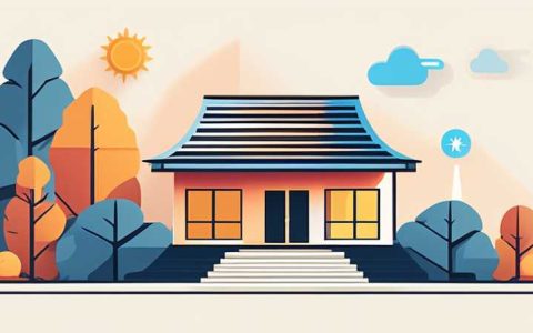 How to install solar energy in a Chinese style villa