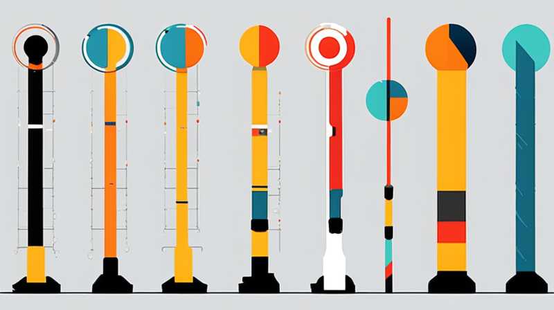 How much is a 6-meter solar pole?