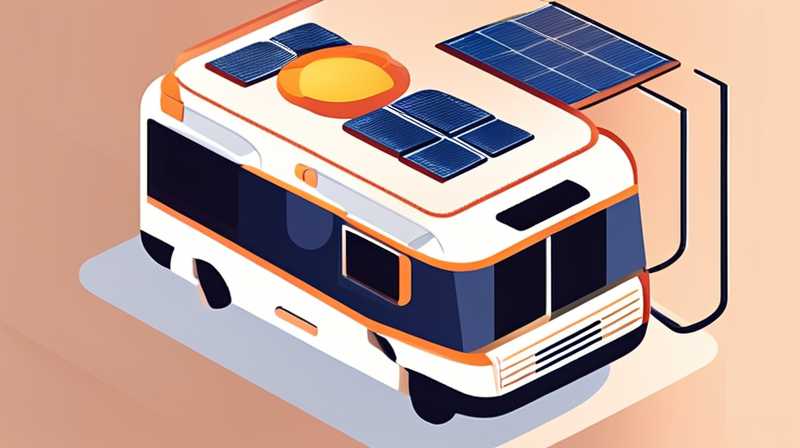 How to charge a solar RV