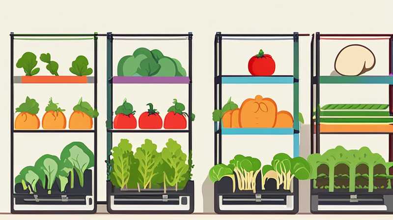 What vegetables can be grown in the sun for half a day?