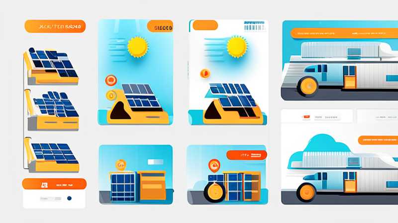 Where to buy solar energy accessories in the logistics park