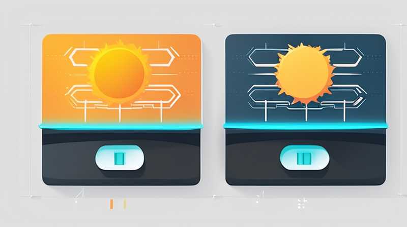 How to measure the current of solar charging?