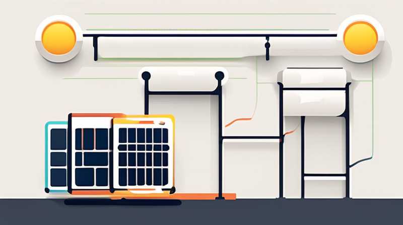 How to Install Two Sets of Solar Light Lines