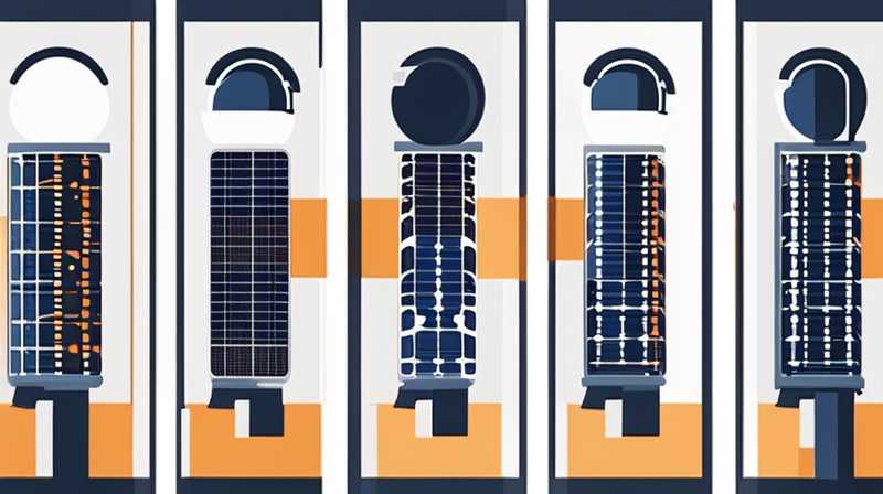 How to install solar round column head