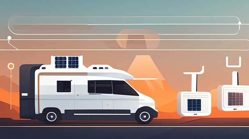 How many volts does the RV solar power supply have?