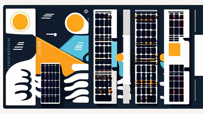 What are the large solar panels?