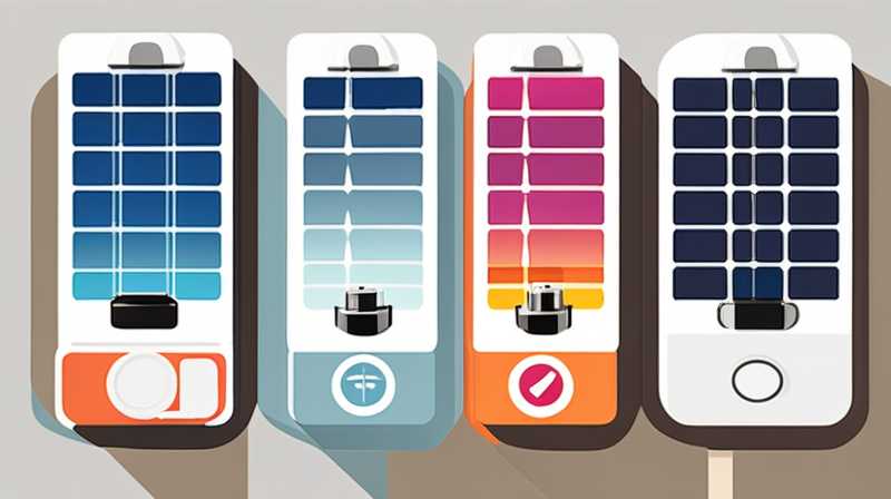 How many watts of electricity does it take to install a solar light?