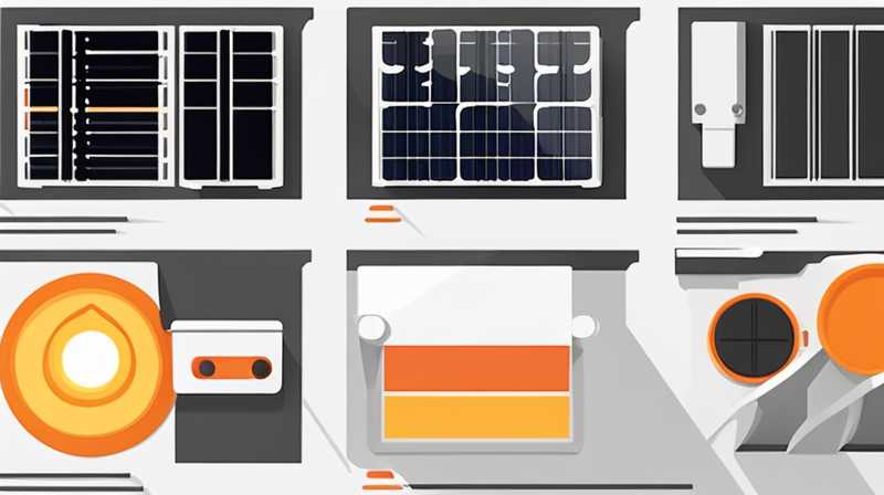 How to install a five-meter solar panel