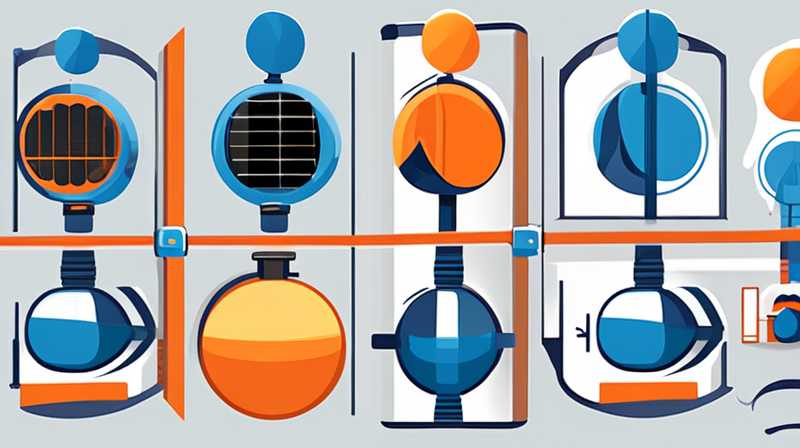 How to repair the broken solar ball valve