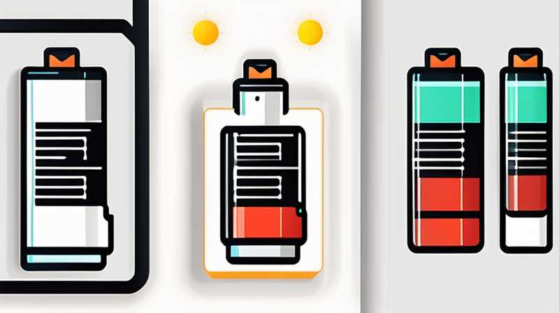 What kind of battery can be used with solar panels?