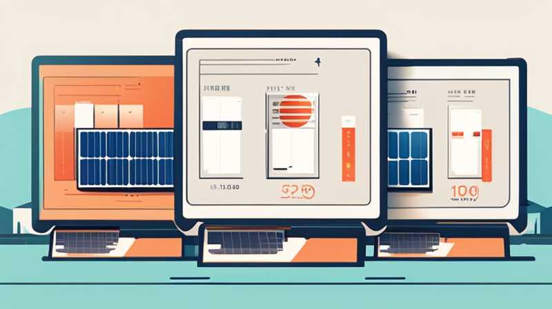 How to adjust the display of Shengtai solar energy