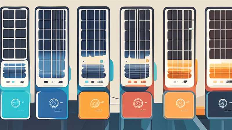 How much is the area of a small solar power plant?