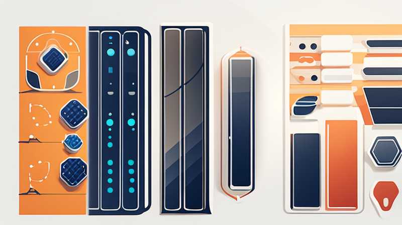 How to match solar cells with light strips