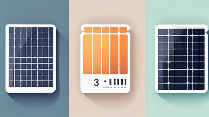 How to match 20w solar energy with battery