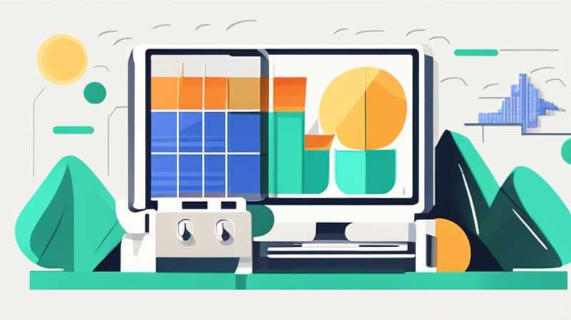 How to change the monitoring to solar power supply