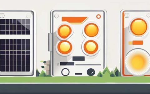 How do solar lights generate light energy?