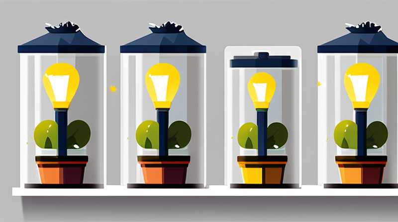 How many solar lights should be installed?