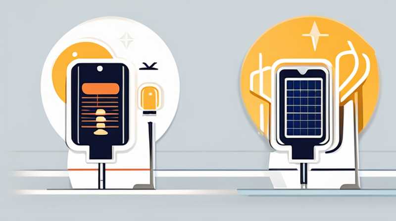 How much electricity does a solar light require per day?