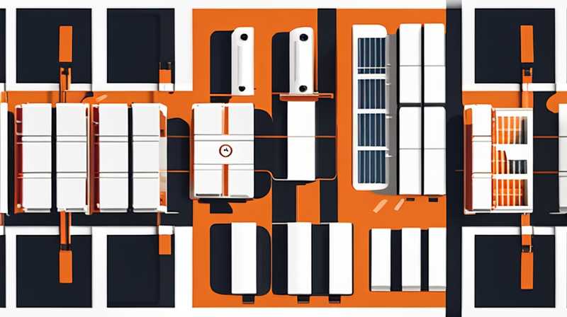 How to connect access control battery to solar energy