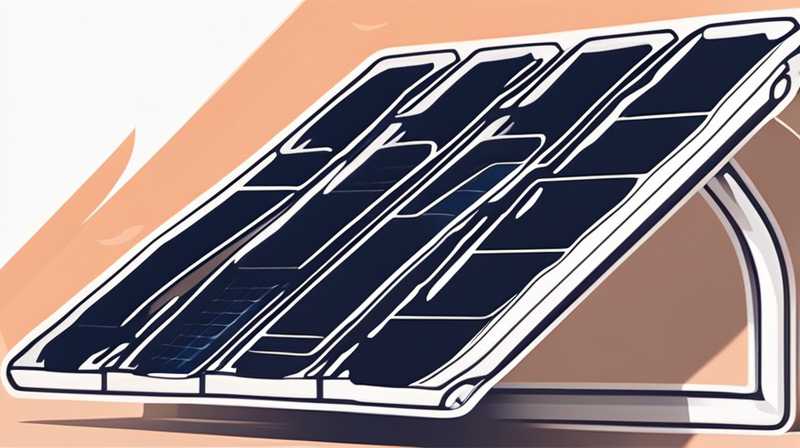 How to charge 55w18v solar panel