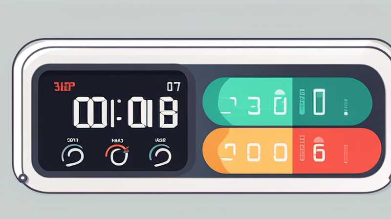 How to connect the solar temperature meter