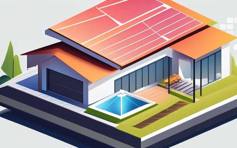 How to install solar energy on a sloping roof house