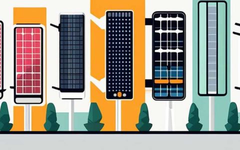 How many volts are solar cells for street lights