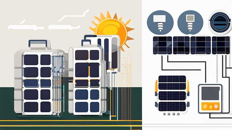 How many watts does a solar converter